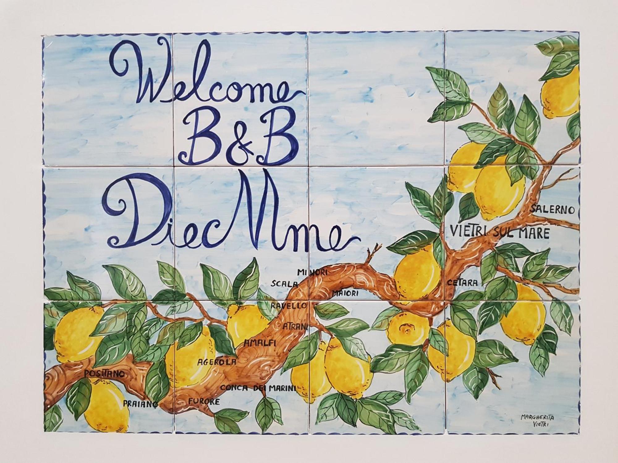 B&B Diemme Amalfi Coast Vietri Екстериор снимка